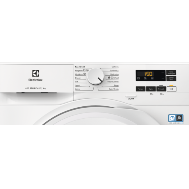 ELECTROLUX 9KG WASHING MACHINE WHITE EFI6194B